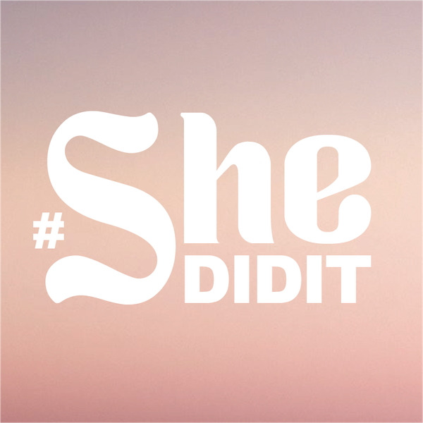 #SheDIDIT logo