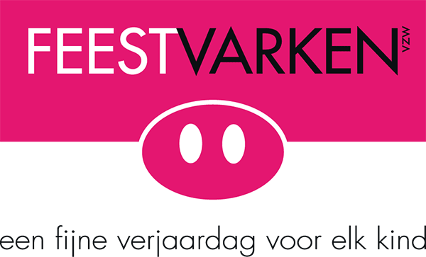 Feestvarken vzw logo