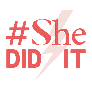 #SheDIDIT logo