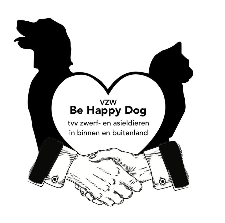 vzw Be Happy Dog logo